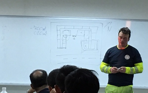 IRO搜救犬組織派遣奧地利籍及斯洛維尼亞籍的3位國際知名訓練師,在5月底來台進行MRT考試準備訓練。 周聰吉/提供
