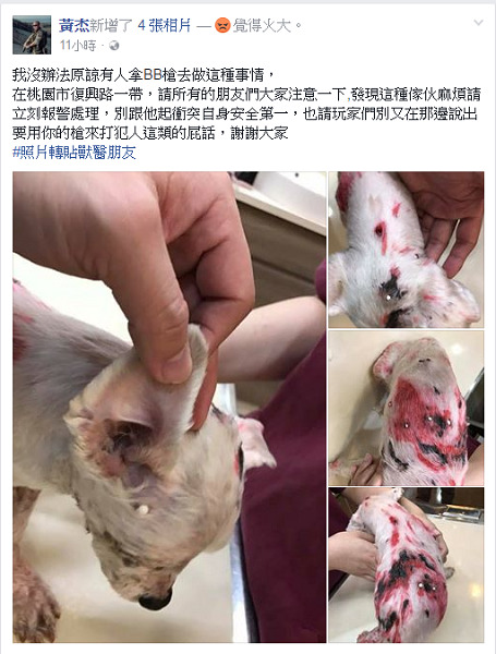 網友黃杰15日晚間PO出這組圖文，引發分享潮。 臉書截圖