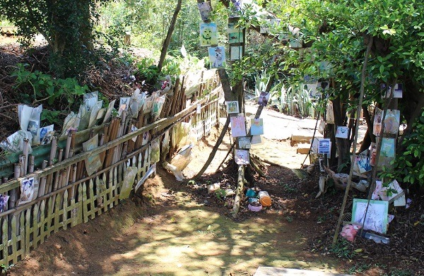 每年都有不少飼主有為寵物辦理後事和存放骨灰的需求，但是「寵物殯葬業」至今妾身未明。圖為寵物樹葬園區。  何宜/攝