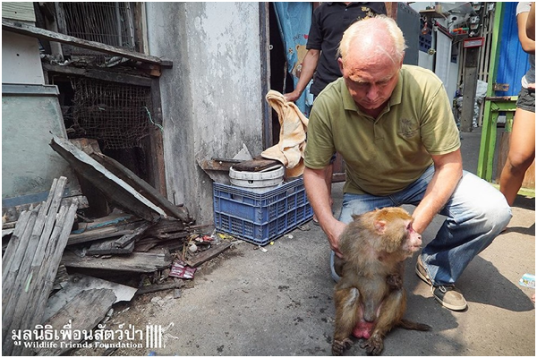 終於卸除了鐵絲網，把喬救援出來。不知喬雙腳落地的那一剎那，想的是什麼? 取自WFFT