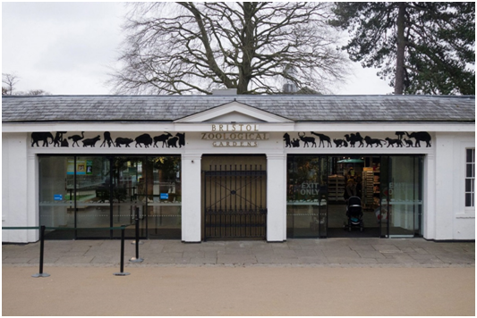 英國布里斯托爾動物園有400多種動物，佔地12英畝。