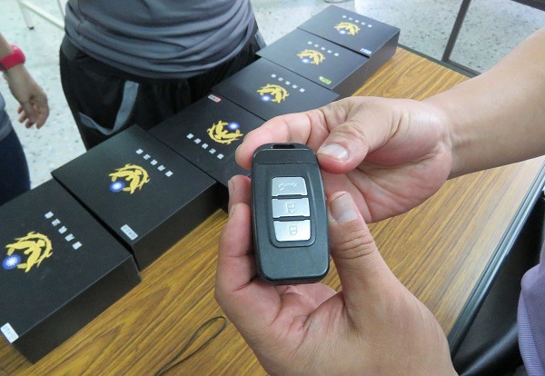 針孔攝影器是目前最普遍使用蒐證微型攝影器材。 蕭士塔/攝