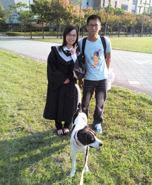 同學們要畢業時，最捨不得的就是牠了。　詹雅鈞／提供