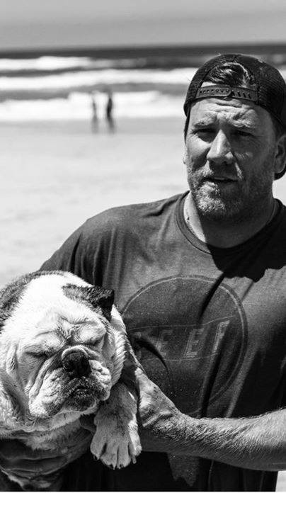 戴維斯與蒂爾曼合影。 取自Tillman臉書