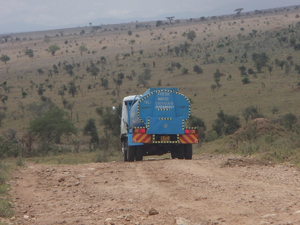 只要還有動物受乾旱之苦，派翠克奮鬥的路就不會停止。