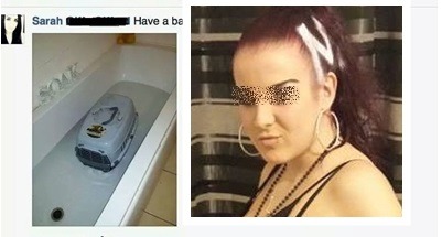 英國一名女子只因為家裡貓咪吃掉了她的披薩，就狠心虐貓。　取自yousignanimals.org