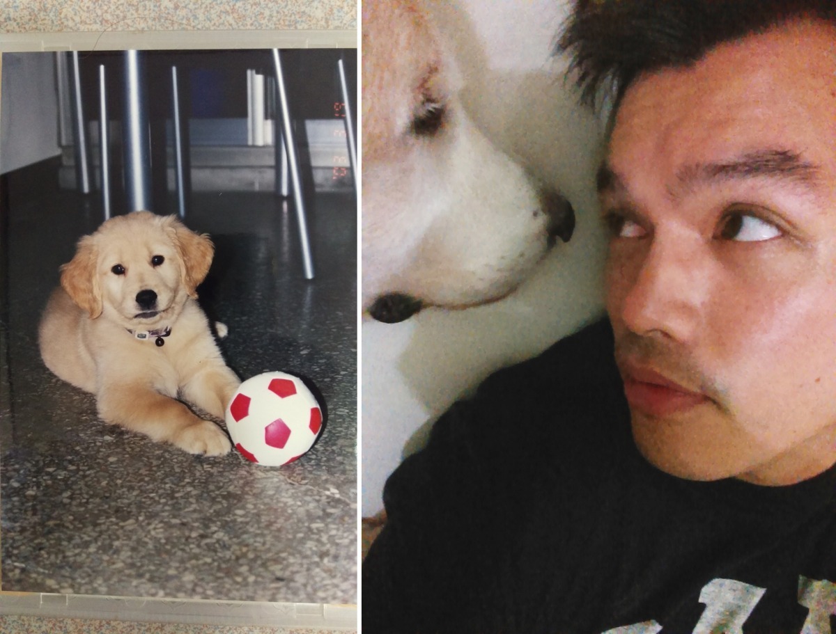 阿貓阿狗逛大街的節目在播出10年後，也於前陣子吹響熄燈號，林清盛解釋，是因為要回花蓮老家照顧年邁的父親。　林清盛/提供