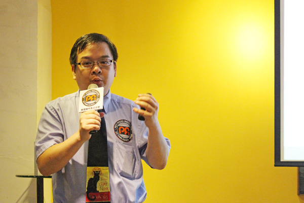 台北市獸醫師公會理事長譚大倫也分享親身病例,說明誤食不能輕忽! 何宜/攝