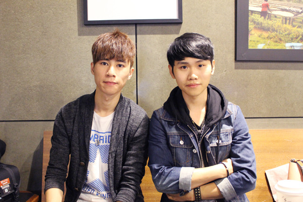 CC團隊中負責行銷的Yoyo(圖左)與擅長影音製作的Ivan(圖右),另一位成員則是負責社群媒體行銷的Wayne。 何宜/攝