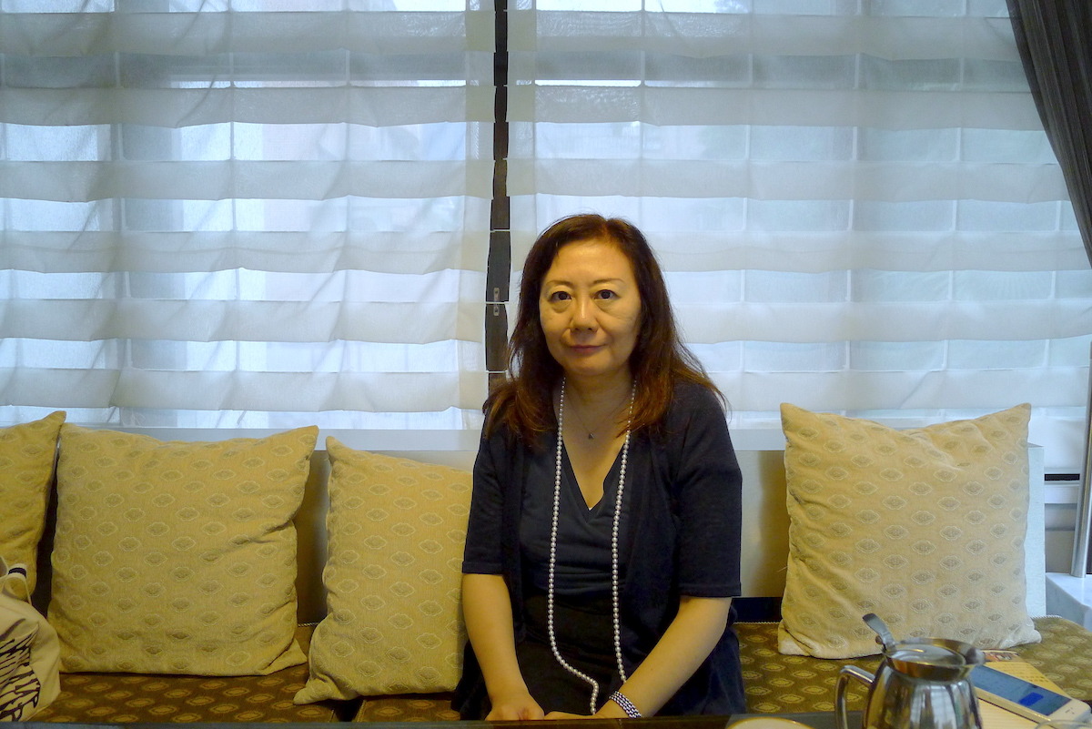 提到愛犬過世的往事，山田茜仍相當難過，但這也促成她拍攝與動物相關的紀錄片，甚至之後也又養了2隻狗狗。   何宜/攝