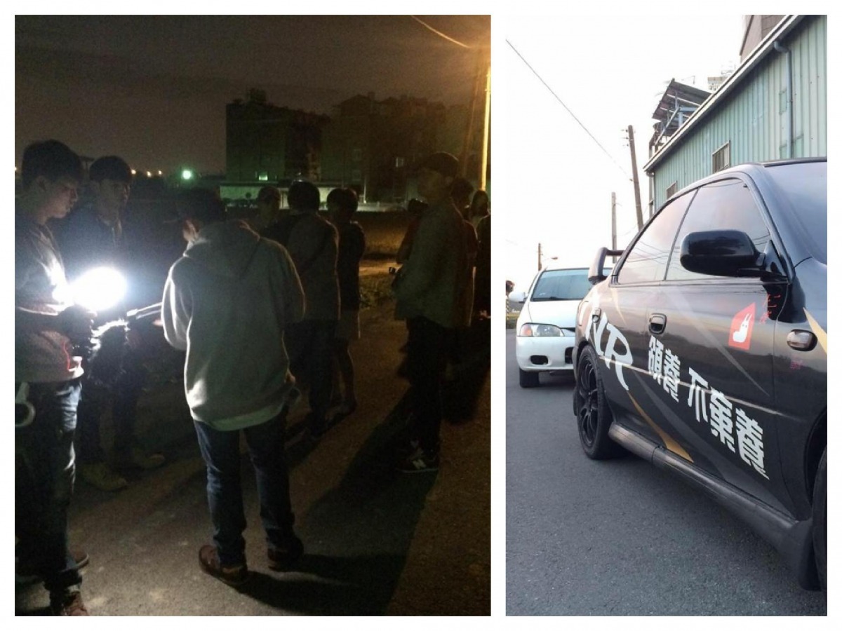 凌晨拍攝的這場戲，據說劇組成員還引發當地居民的恐慌～   張敬偉/提供