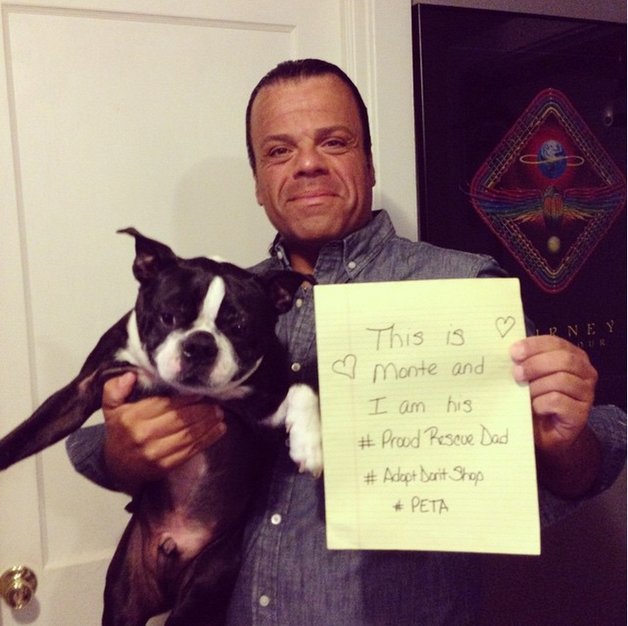 「我的爸爸超級愛我～給了我一個幸福的家！」取自instagram@peacelovenleto