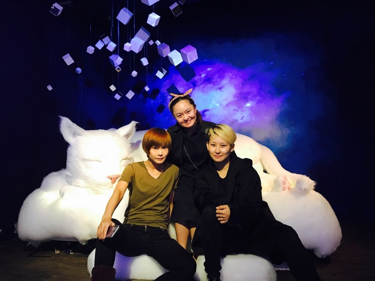 3為背景迥異的人湊在一起，希望為地球盡一份心力。　友善星球協會/提供