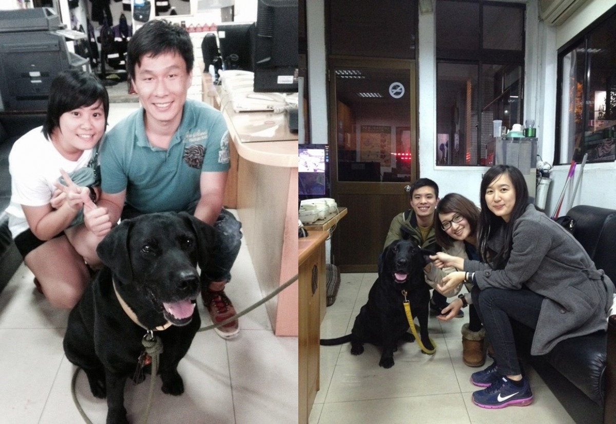 粉絲見面會！不少粉絲從台灣各地到興國消防隊看阿忠呢。　取自/興國黑拉拉粉絲團