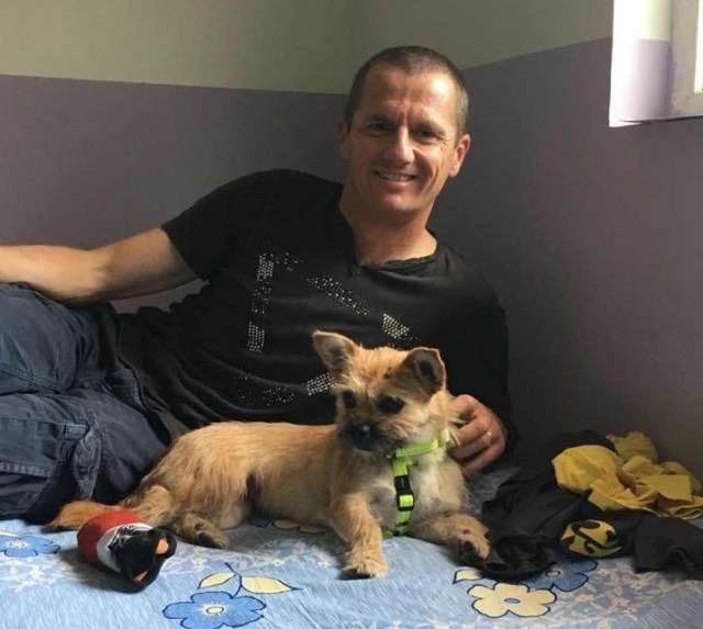 Gobi的腳在走失期間受傷了。　取自香港動物報