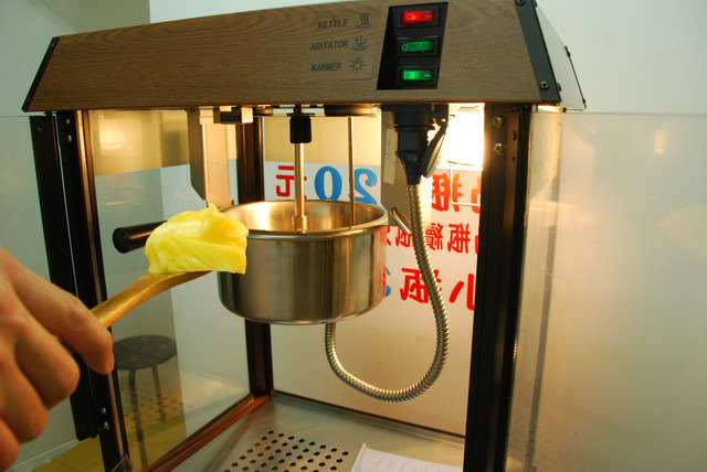 奶油是爆米花香氣的重要來源。 安德烈/提供