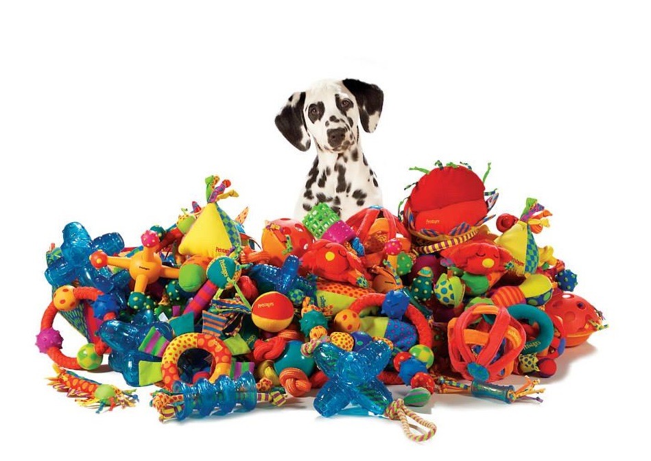 狗玩具通過「兒童安全玩具中心」檢驗，再挑剔的飼主也能放心。　鮪魚肚WEDO for PETS /提供