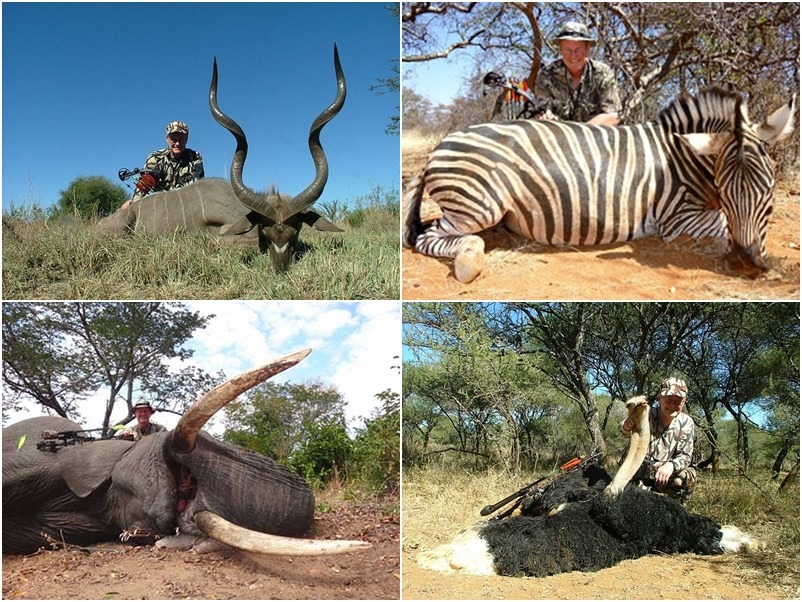 賽斯基非常熱衷狩獵。　取自英國每日郵報