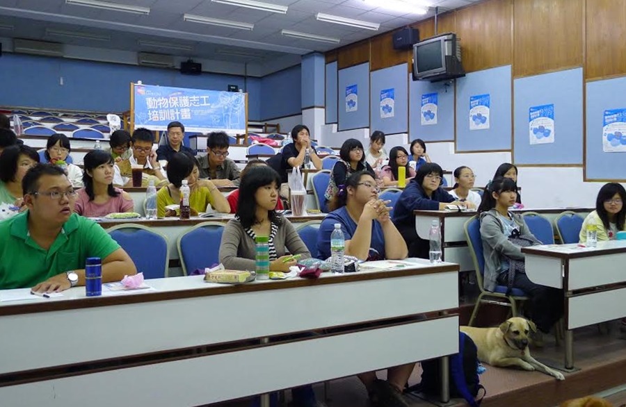 圖為APA之前在台東舉辦志工培訓營資料照。　APA/提供