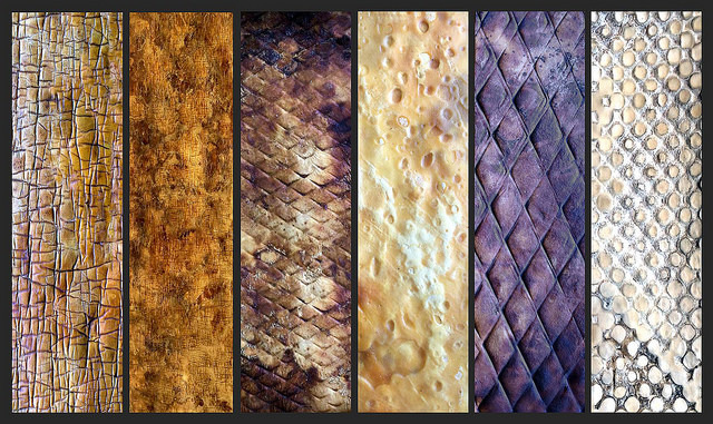 MycoWorks 正在研發各種質感的真菌皮革。圖片來源：MycoWorks提供。授權方式：media use。