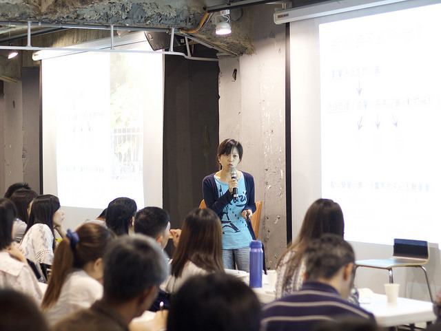 桃園市推廣動物保護協會秘書長劉盈如。　窩窩/提供