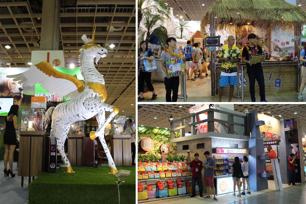 各式主題櫃位超吸睛,讓你走過路過絕對不會錯過。 黃靖雅/攝