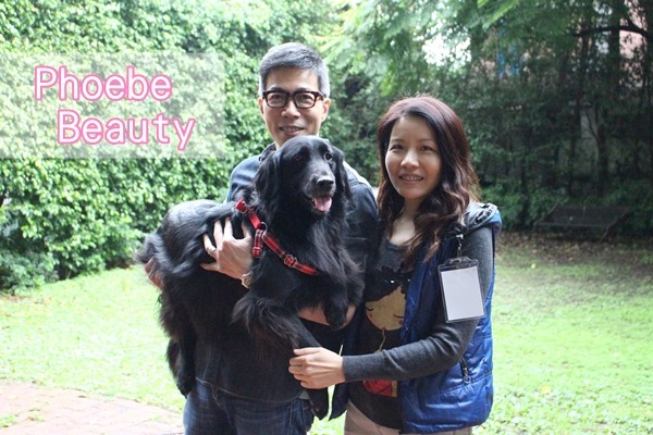 颱風天流浪在外的Phoebe Beauty遇見毛臉臉社團的志工,輾轉來到幸福家庭。 江幸芸/攝