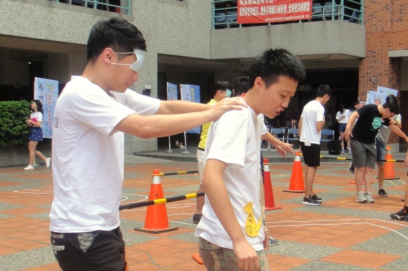 捐款金額目前已超過5000元，體驗活動將於12日結束。  江幸芸/攝