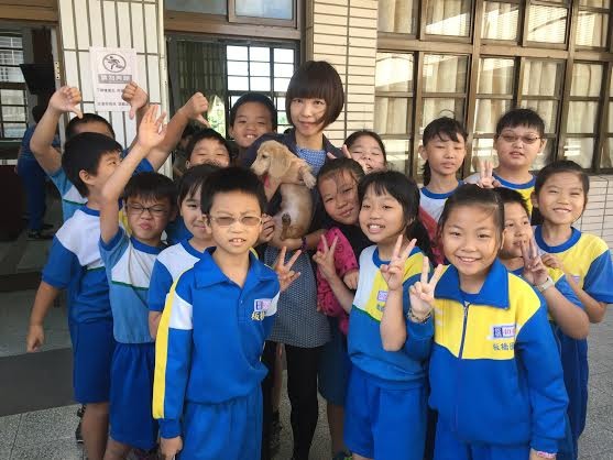 小朋友們和小安相處融洽！　羅婉瑜/提供