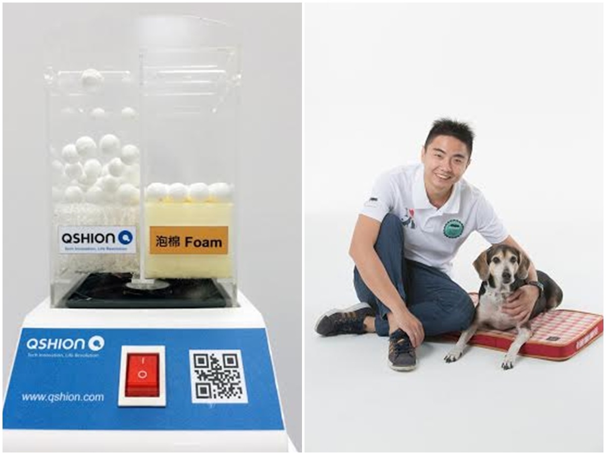 耀億開發的墊材透氣度與比傳統的泡棉優良許多。　耀億/提供