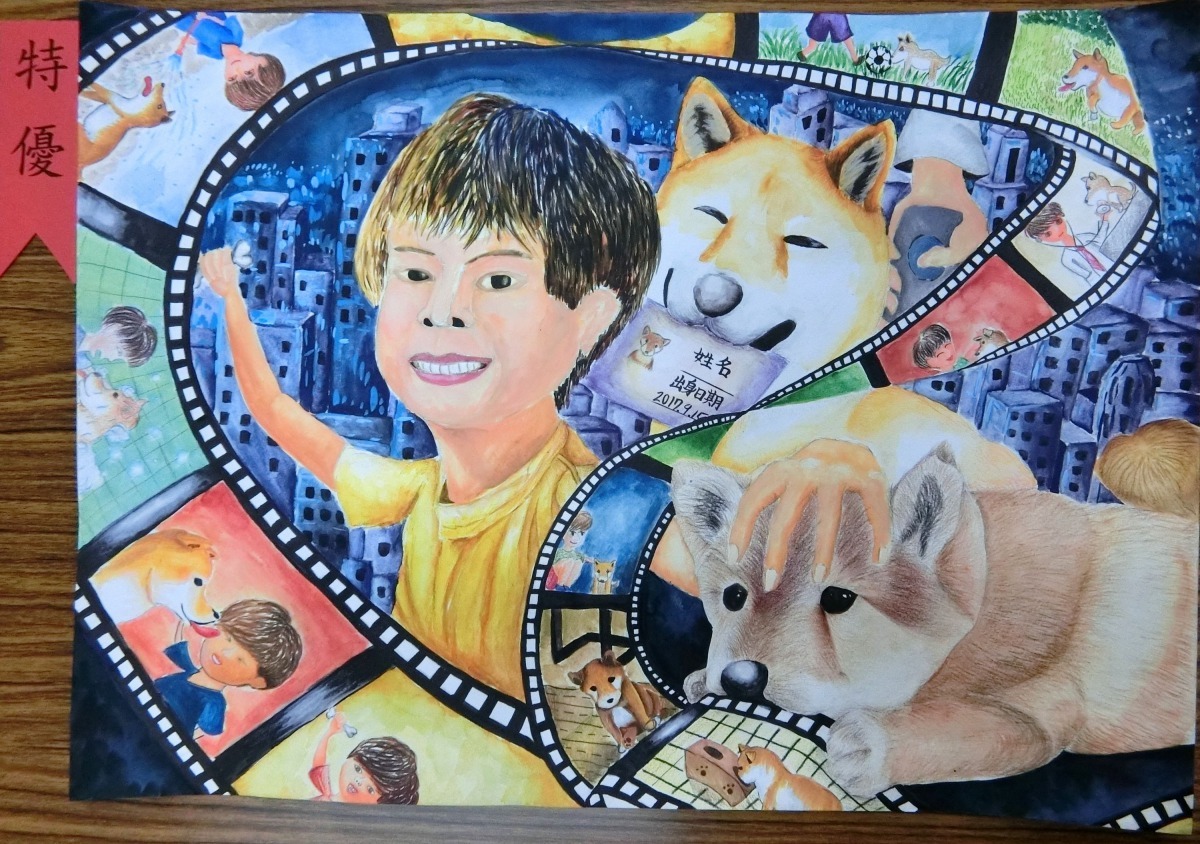 去年比賽國中組特優作品。高維奇/攝