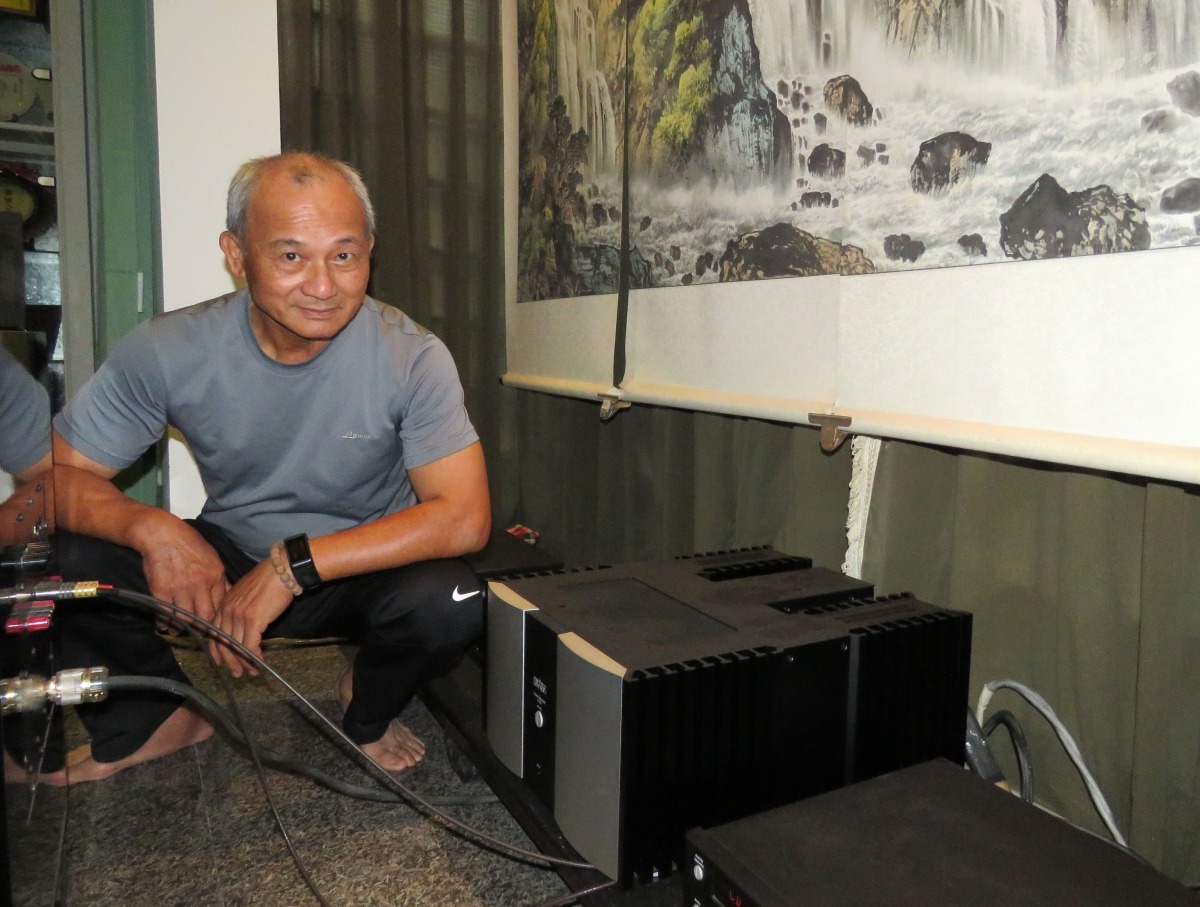 郭博儒音響系統的頂級擴大機。高維奇/攝