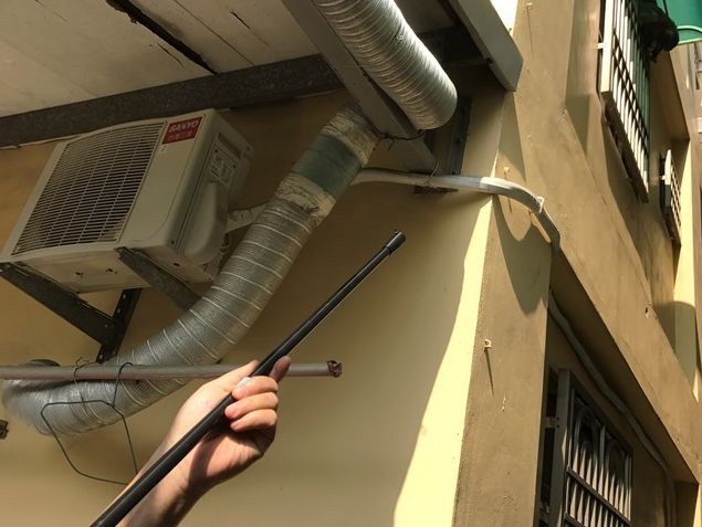 林景山支援抓猴，乃源於他精準的吹箭及發射麻醉槍技巧。圖/林景山提供