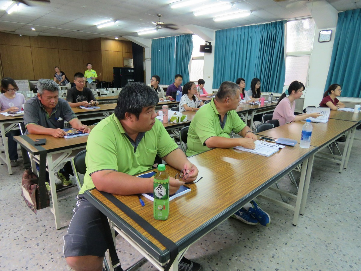 動物保護檢查員基礎訓練班南區梯次9日在台南市動保處忠義辦公室開課。高維奇/攝