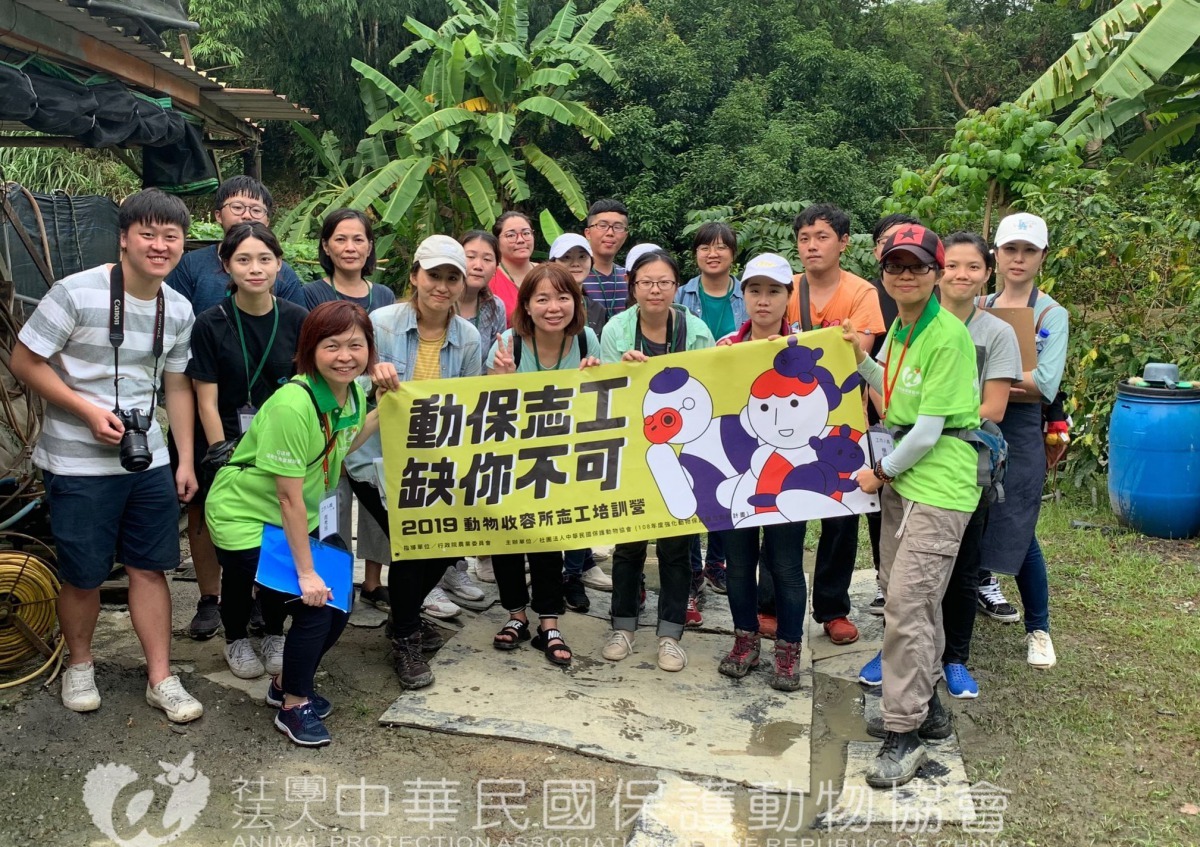 中華民國保護動物協會辦理的志工培訓課程。圖/中華民國保護動物協會提供