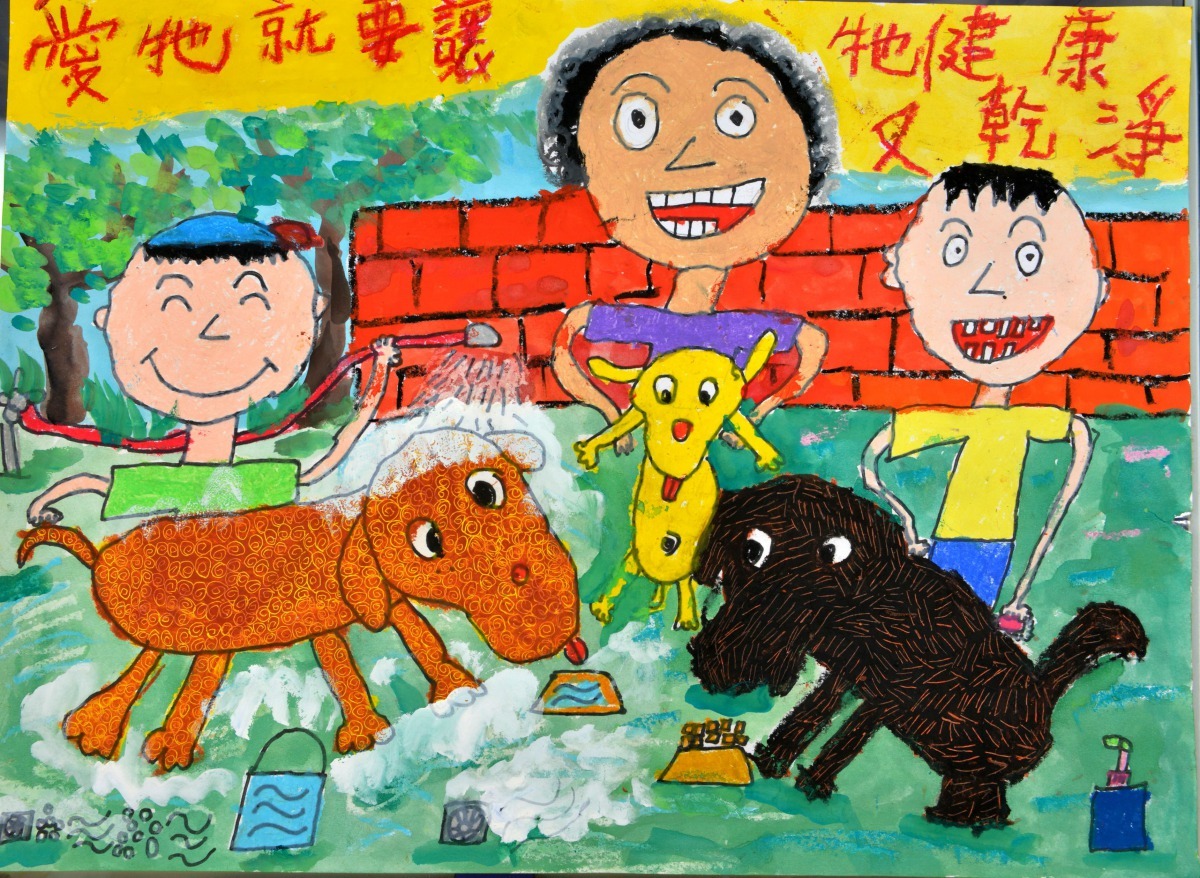 國小中年級組特優佳里國小3年3班吳韋頡。高維奇/攝