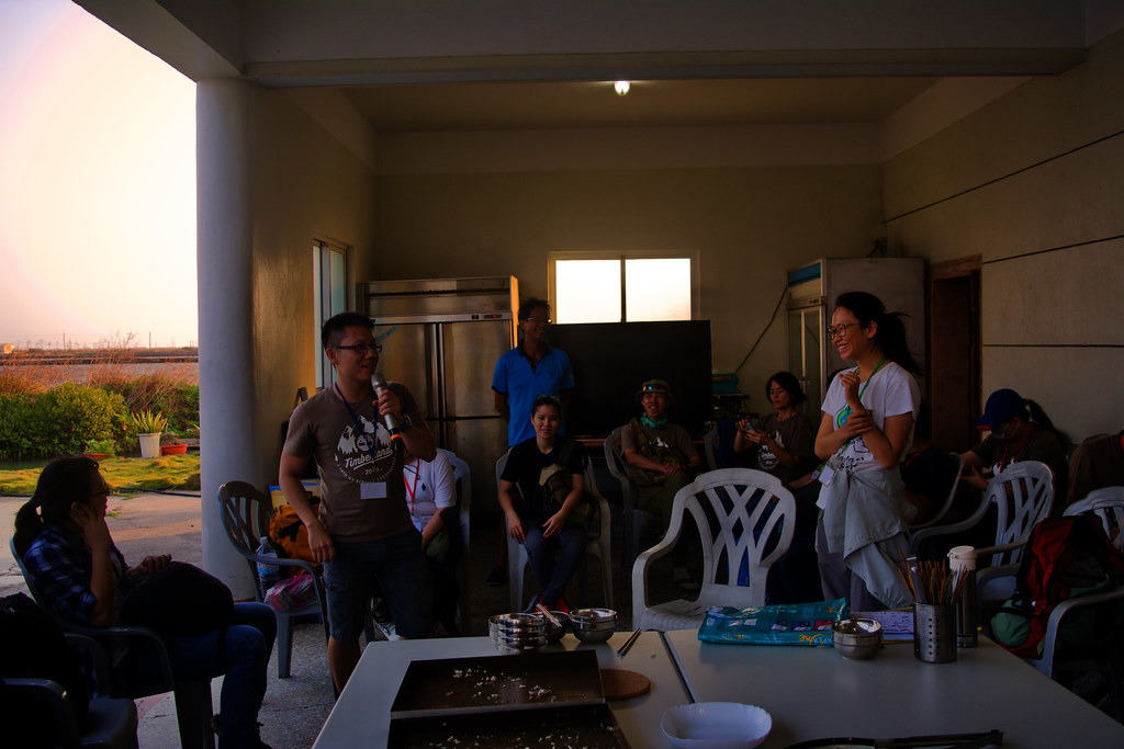 志工熱情分享。攝影:洪碩辰。