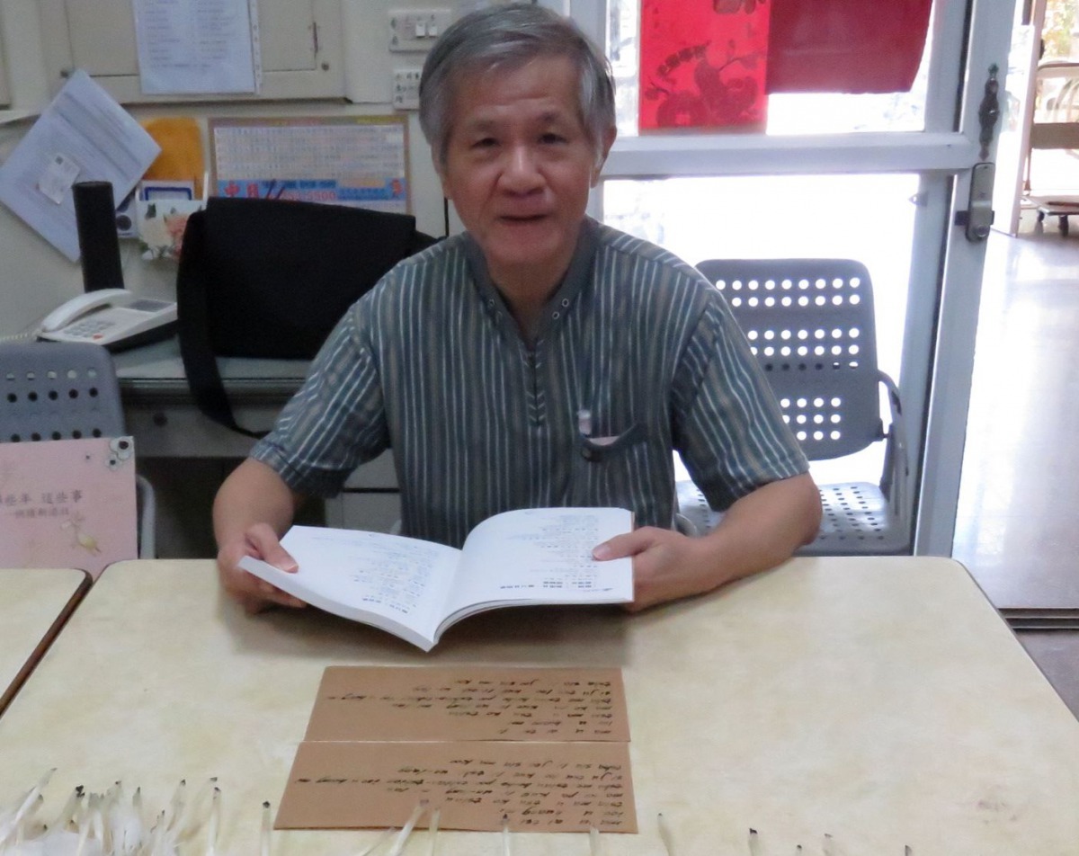 台語文學者董峰政窮研典籍，表示當年的西拉雅族並沒有吃狗肉的習慣。高維奇／攝