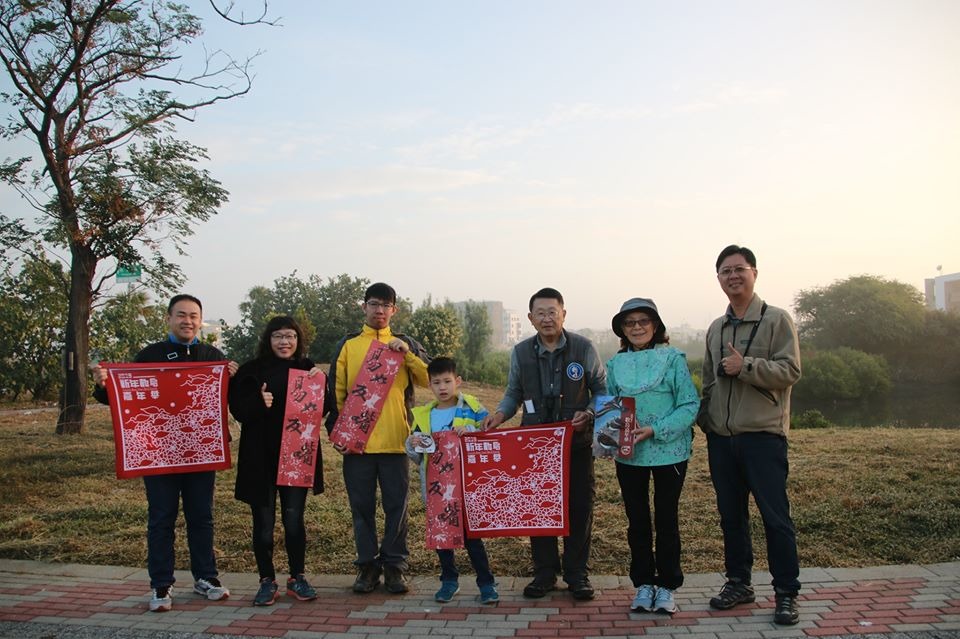 新年數鳥嘉年華是一項由台灣國家鳥類報告伙伴關係(STOBP)發起的冬季鳥類調查活動。圖/台南市野鳥學會提供