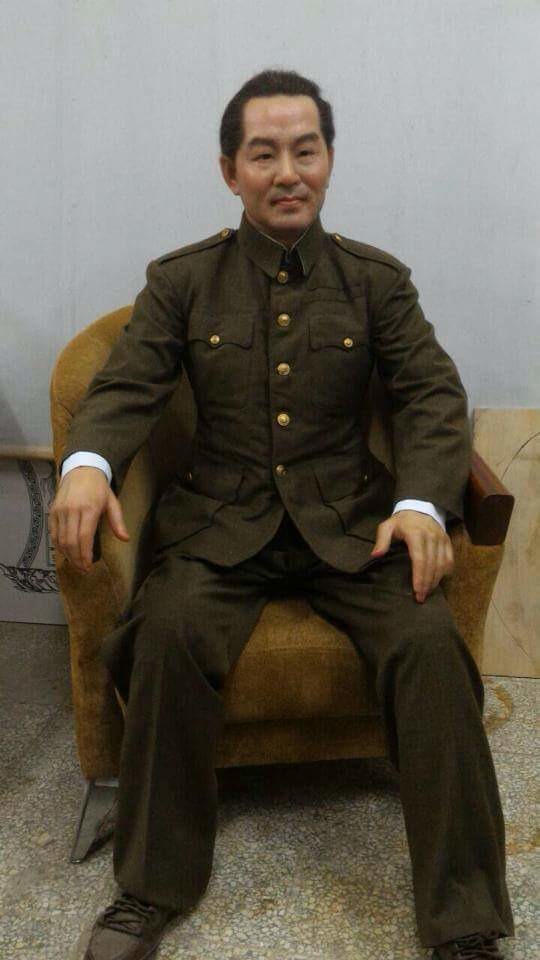 孫立人將軍臘像。孫立人將軍屏東行館/提供