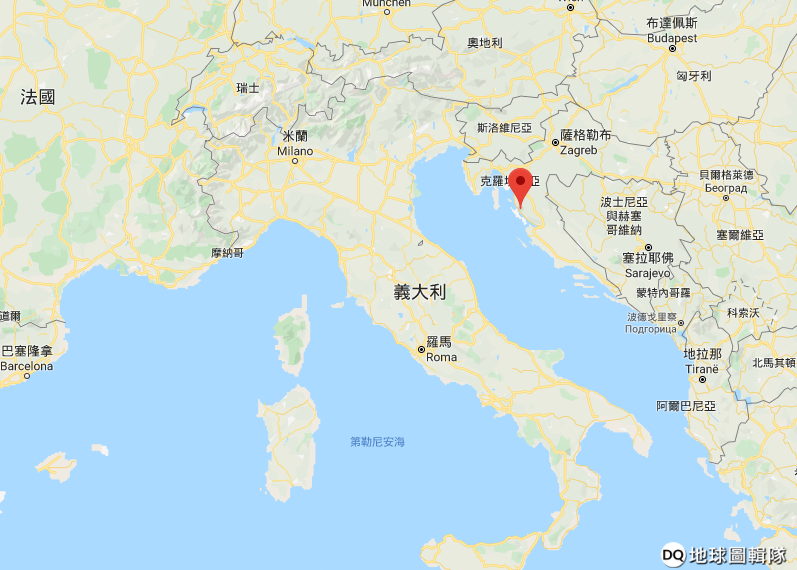 「Drvišica」史前遺址位於克羅埃西亞中部沿海地區,當地山勢險峻、狂風強勁。 地球圖輯隊