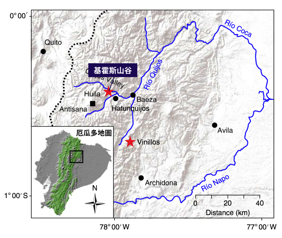 圖即為基霍斯山谷的所在處,這裡過去被人們以為擁有一片原始林。 Photo: Nicholas J. D. Loughlin