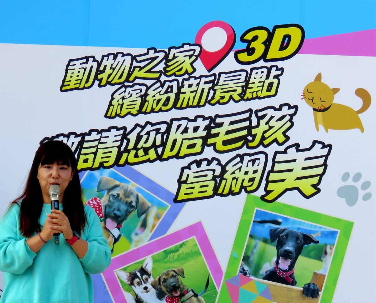 王琦琦是台南知名的浪浪攝影志工及社團指導老師。高維奇／攝