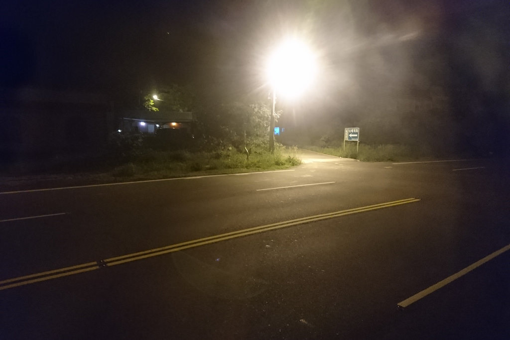 香蕉灣的陸蟹棲地受台26線四線道切割，陸蟹降海面臨路殺。攝影：李育琴