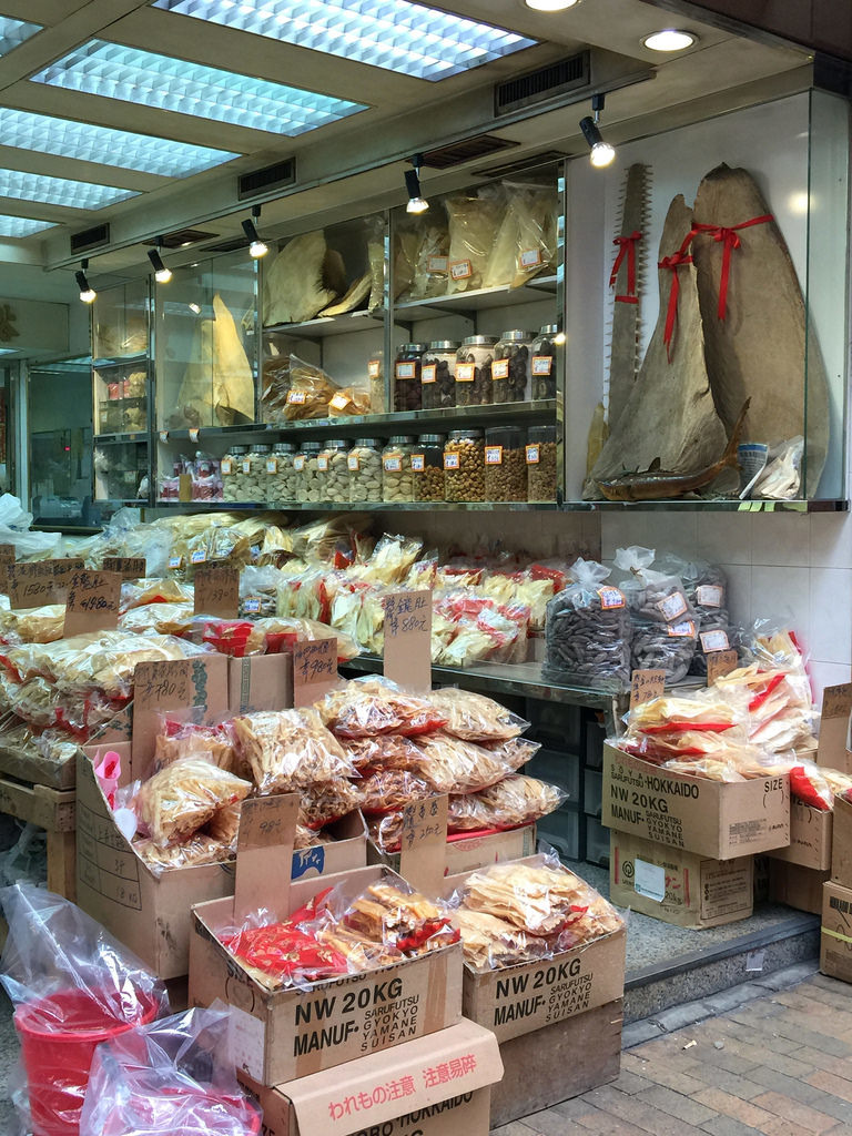 香港是全球魚翅貿易樞紐之一。圖片來源：BLOOM香港。