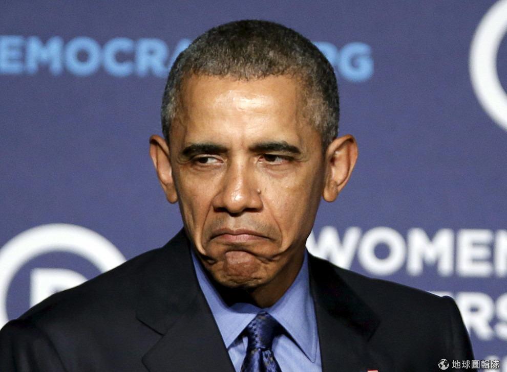 2015年，時任美國總統的歐巴馬模仿不爽貓的表情，用牠來形容共和黨人的沮喪。 路透社