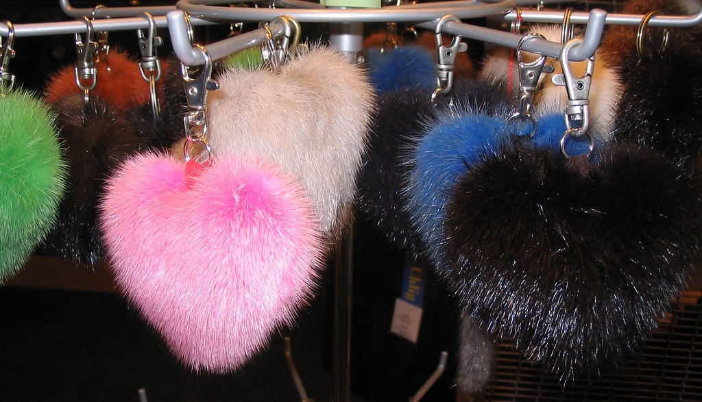 貂皮皮草鑰匙圈。圖片來源:Kürschner/維基百科。