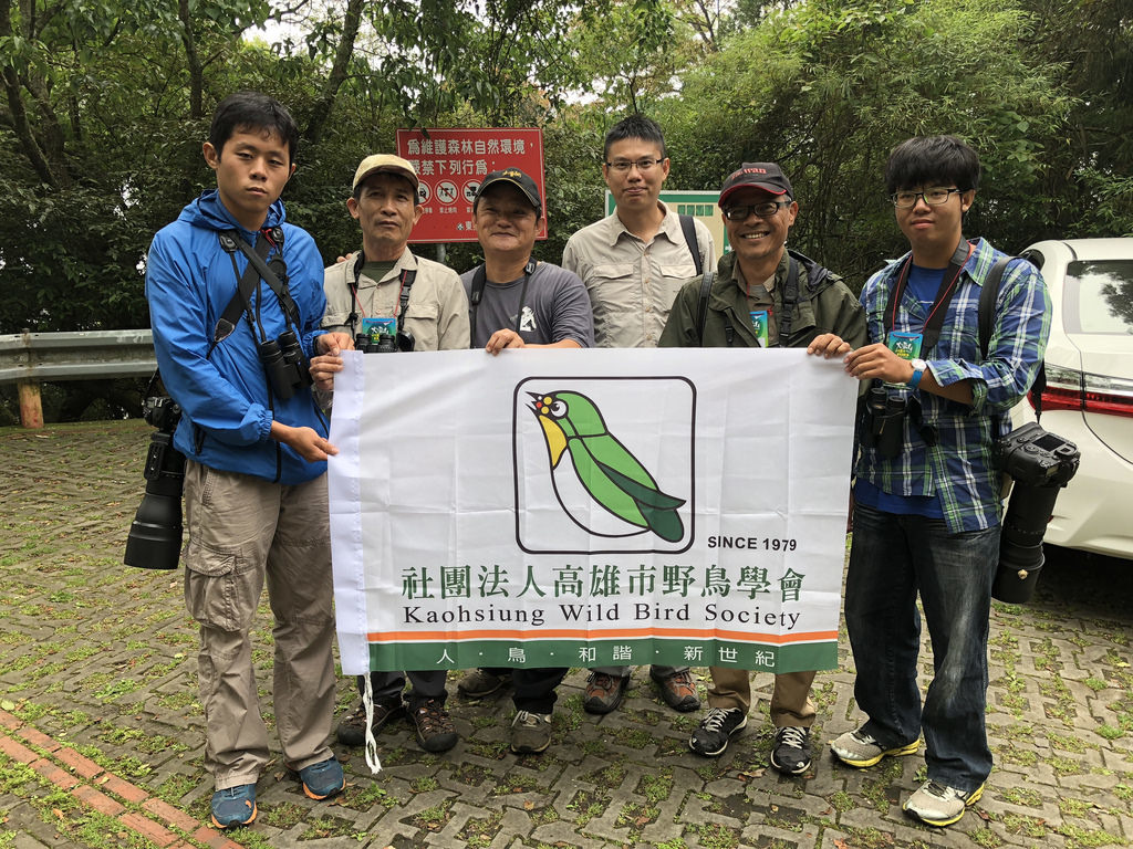 高雄鳥會代表。攝影：廖靜蕙