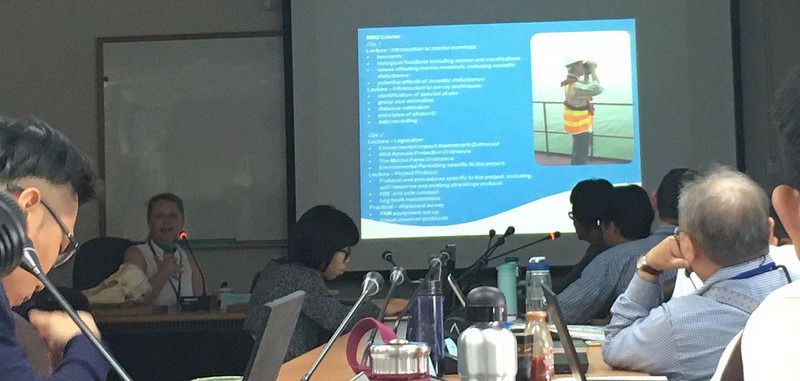 Lindsay Porter分享香港的MMO制度。潘佳修攝。