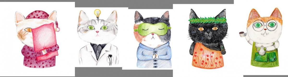 插畫藝術家李允榕將於4月13日至4月29日，展開一場「城市貓貓探尋大稻埕_插畫展」行動。台北市政府/提供